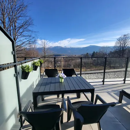 Apartment Villa6 Szklarska Poreba- Budynek Glowny -widok Na Gory-duze Tarasy Szklarska Poreba