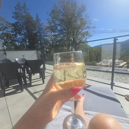 Apartmán Villa6 Szklarska Poreba- Budynek Glowny -widok Na Gory-duze Tarasy