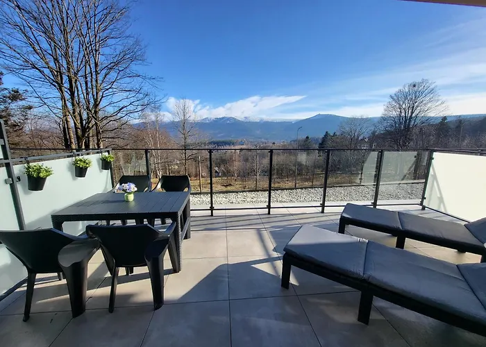 Villa6 Szklarska Poreba- Budynek Glowny -widok Na Gory-duze Tarasy Apartment Schreiberhau